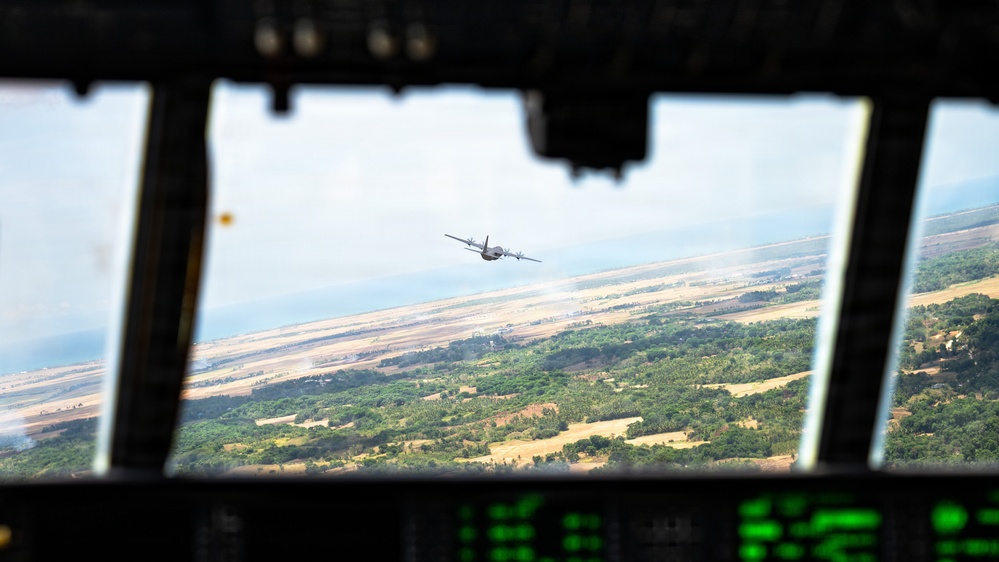 Balikatan 2026: 317th AW conducts low-level formation over Luzon, Philippines