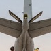 KC-135 Stratotanker performs aerial refueling operations in the U.S. Central Command area of responsibility