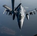 KC-135 Stratotanker performs aerial refueling operations in the U.S. Central Command area of responsibility