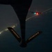 KC-135 Stratotanker performs aerial refueling operations in the U.S. Central Command area of responsibility
