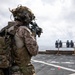 11th MEU Marines, Sailors Conduct Marksmanship Training aboard USS Portland