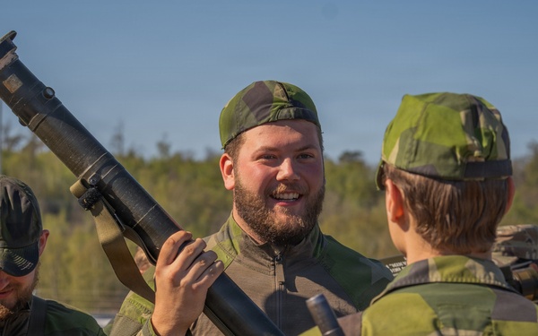 Swedish Armed Forces train on Avenger Air Defense System