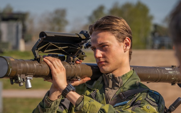 Swedish Armed Forces train on Avenger Air Defense System