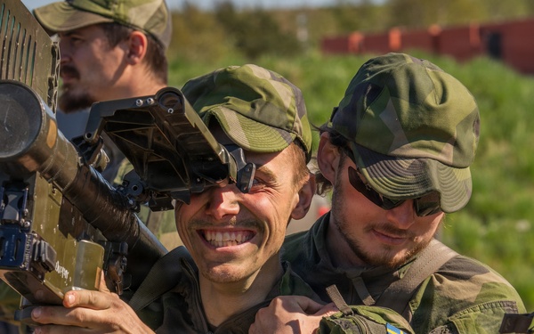 Swedish Armed Forces train on Avenger Air Defense System