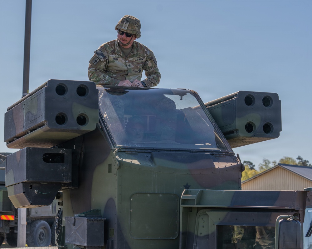 Swedish Armed Forces train on Avenger Air Defense System