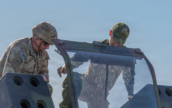 Swedish Armed Forces train on Avenger Air Defense System