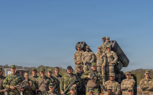 Swedish Armed Forces train on Avenger Air Defense System