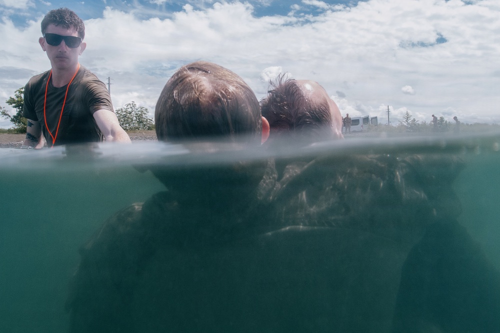 22nd MEU (SOC) | India Co. Open Water Swim Rescues