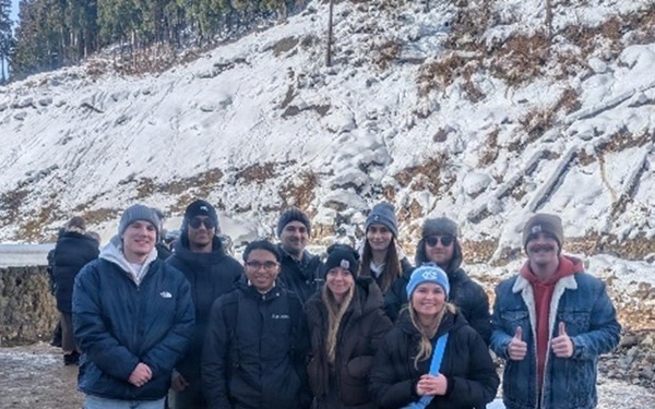 BIAC members visit the Jigokudani Valley Monkey Park in Nagano, Japan.