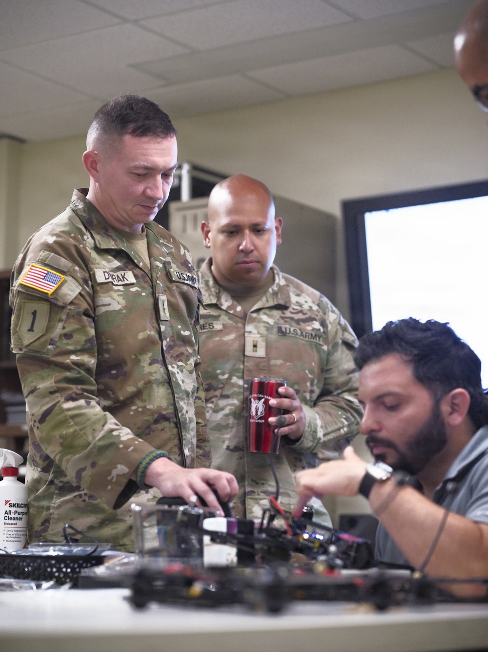 Soldiers of D-Co, 1BEB launch the Diehard One-Way Strike Drone Experimentation Series