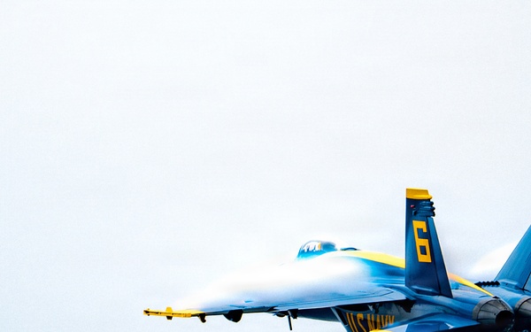 U.S. Navy Blue Angels practice for the 2026 Charleston Airshow