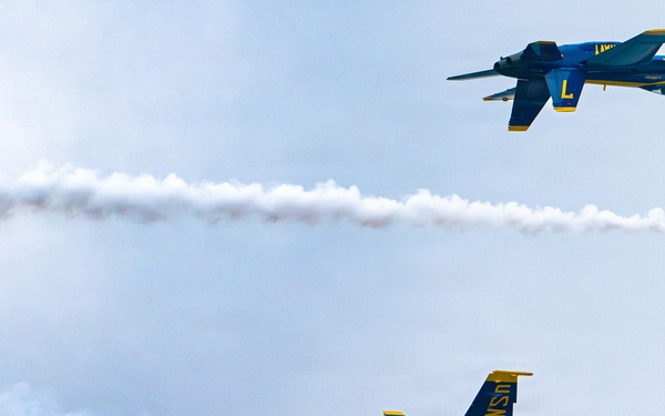 U.S. Navy Blue Angels practice for the 2026 Charleston Airshow