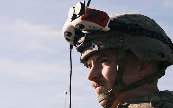 Soldiers of D-Co, 1BEB launch the Diehard One-Way Strike Drone Experimentation Series