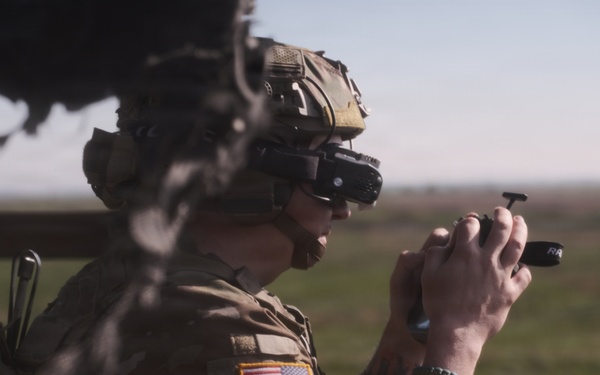 Soldiers of D-Co, 1BEB launch the Diehard One-Way Strike Drone Experimentation Series