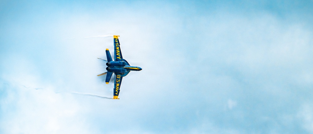 U.S. Navy Blue Angels practice for the 2026 Charleston Airshow