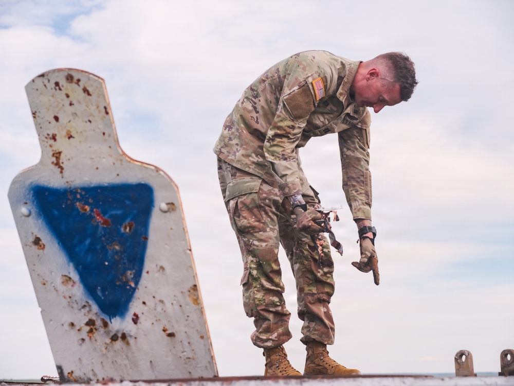 Soldiers of D-Co, 1BEB launch the Diehard One-Way Strike Drone Experimentation Series
