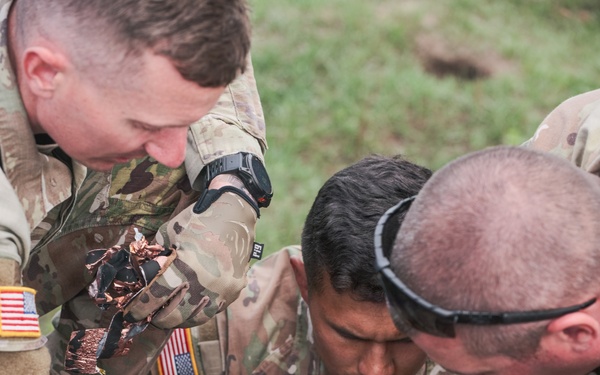 Soldiers of D-Co, 1BEB launch the Diehard One-Way Strike Drone Experimentation Series