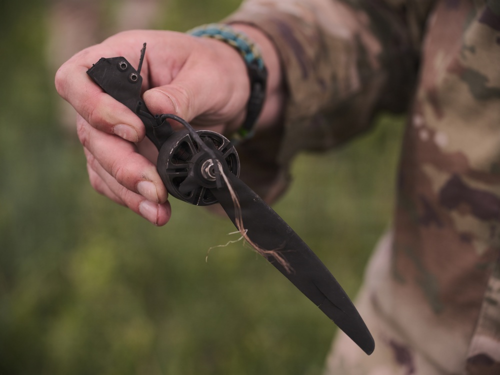 Soldiers of D-Co, 1BEB launch the Diehard One-Way Strike Drone Experimentation Series