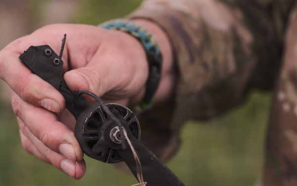 Soldiers of D-Co, 1BEB launch the Diehard One-Way Strike Drone Experimentation Series