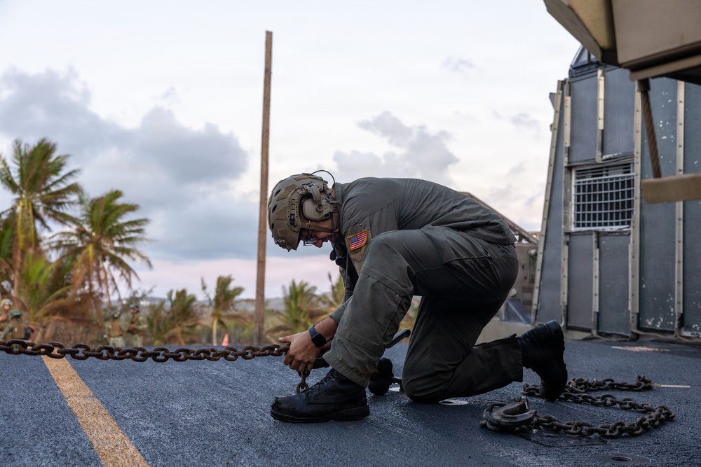 USS Portland Sailors Conduct Routine Operations