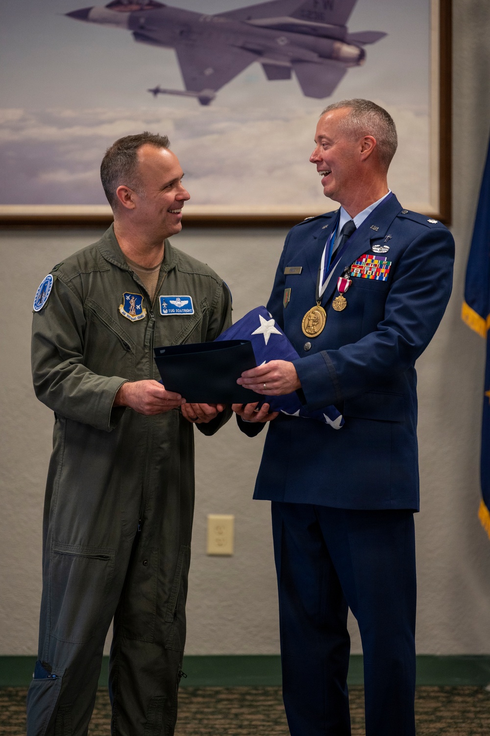 Lt. Col. Michael Frese Retires as 122nd Fighter Wing Chaplain