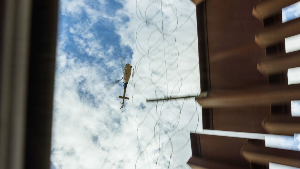 JTF-SB Marines and Sailors patrol along Southern Border
