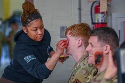 Moulage Rouge: USAF School of Aerospace Medicine brings 178th Wing TCCC training to life