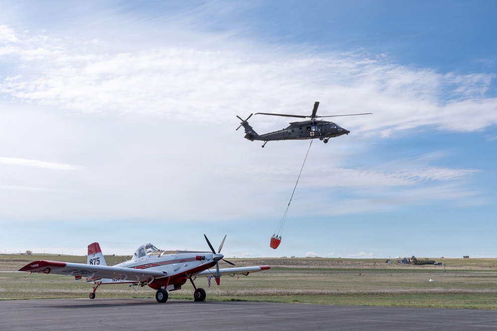 Annual Wildland Fire and National Guard Helicopter Training