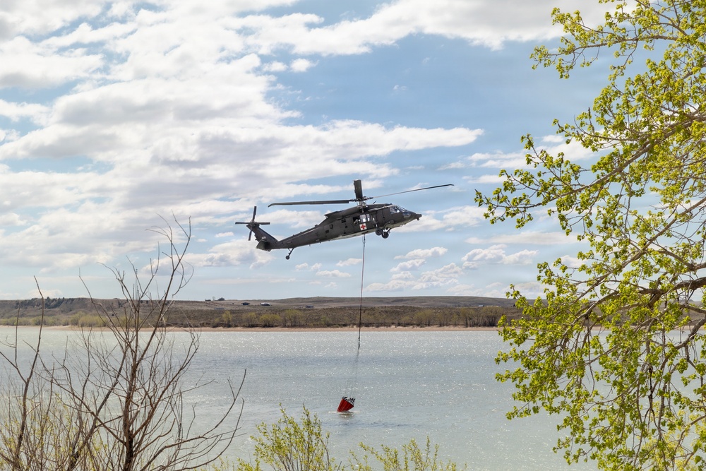 Annual Wildland Fire and National Guard Helicopter Training