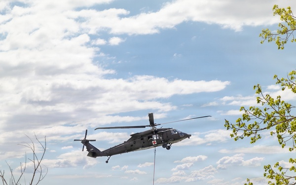 Annual Wildland Fire and National Guard Helicopter Training