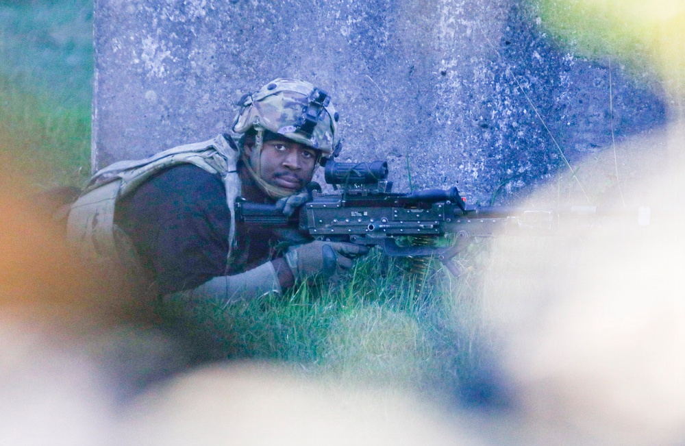 Views from the final battle of exercise Combined Resolve 26-07