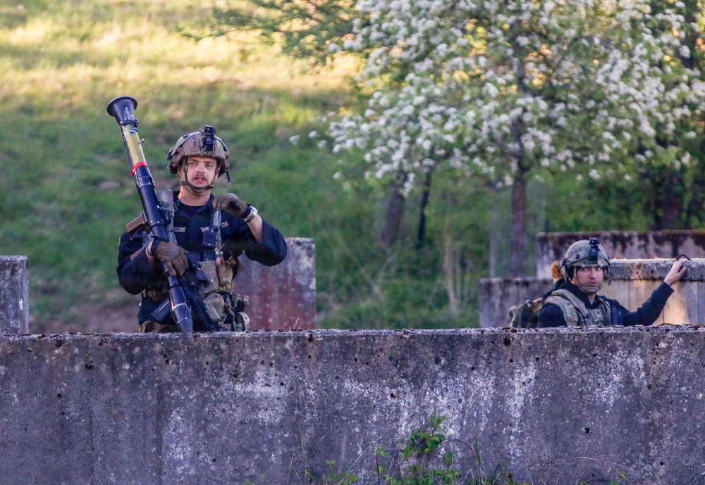 Views from the final battle of exercise Combined Resolve 26-07