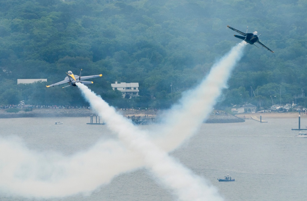 U.S. Navy Blue Angels practice for 2026 Charleston Airshow