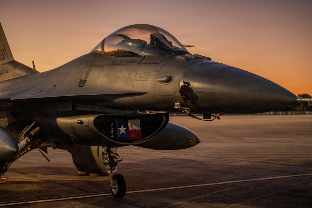 Static displays for The Great Texas Airshow 2026