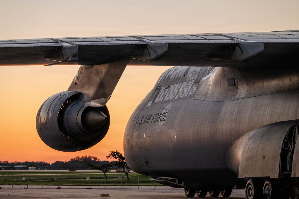 Static displays for The Great Texas Airshow 2026