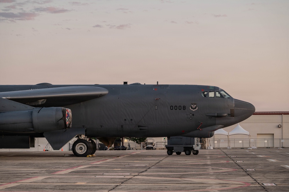 Static displays for The Great Texas Airshow 2026