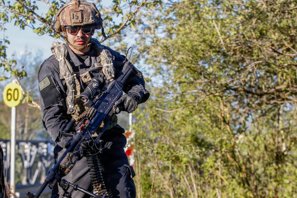 Views from the final battle of exercise Combined Resolve 26-07