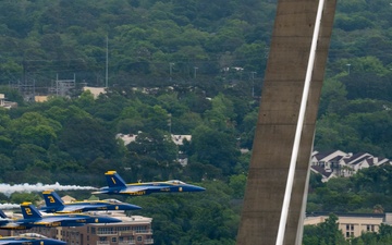 U.S. Navy Blue Angels practice for 2026 Charleston Airshow