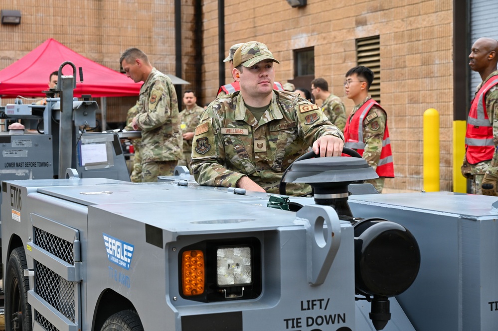 187th Fighter Wing members conduct combat readiness exercise