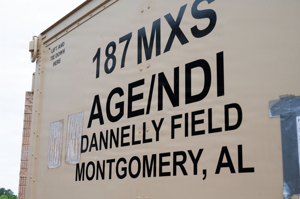 187th Fighter Wing combat readiness exercise