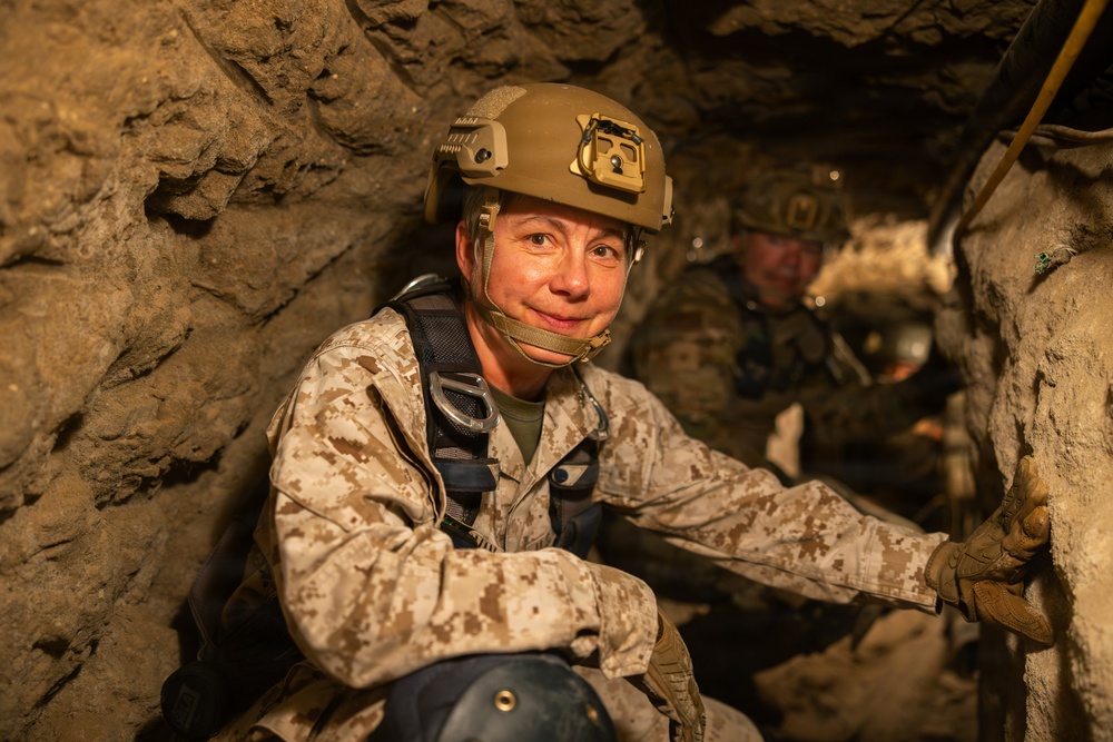 Brig. Gen. Filler visits JTF-SB Service Members in San Deigo Sector