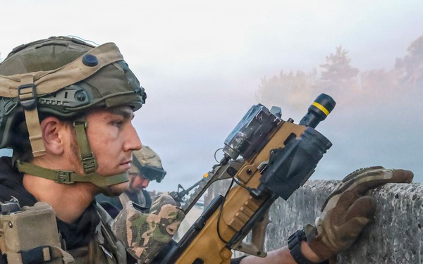 Views from the final battle of exercise Combined Resolve 26-07