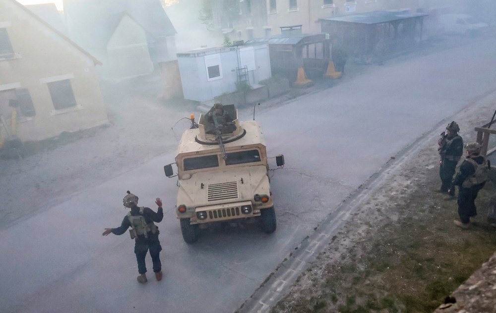 Views from the final battle of exercise Combined Resolve 26-07