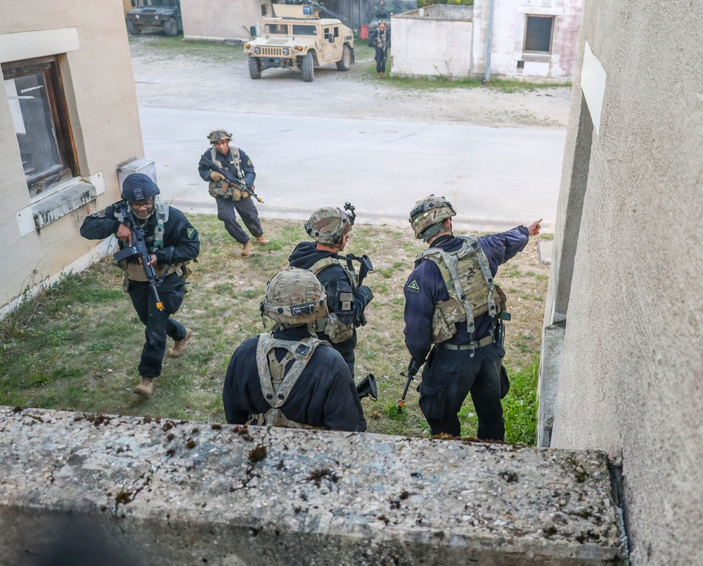 Views from the final battle of exercise Combined Resolve 26-07