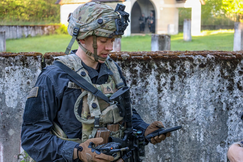 Views from the final battle of exercise Combined Resolve 26-07
