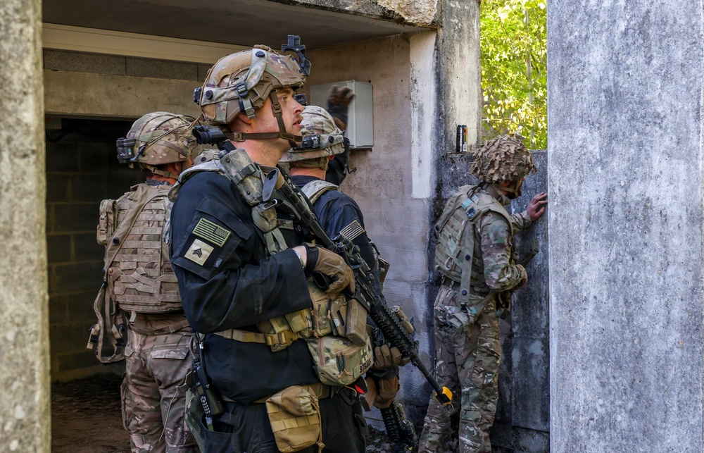 Views from the final battle of exercise Combined Resolve 26-07