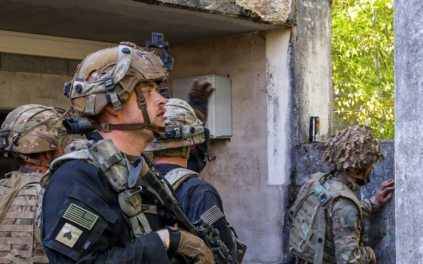 Views from the final battle of exercise Combined Resolve 26-07