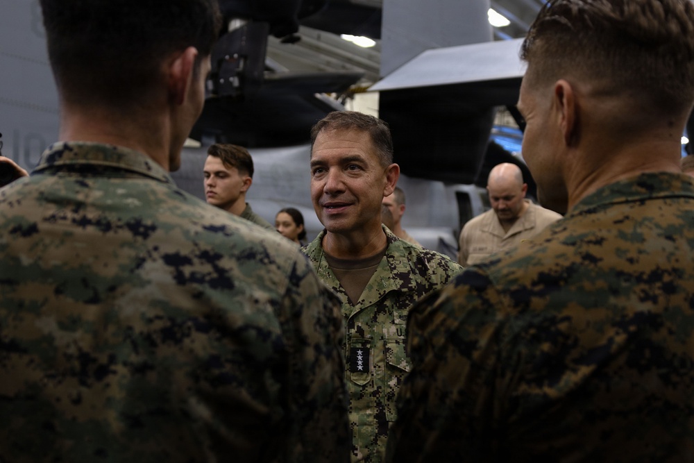CENTCOM Commander visits USS Tripoli