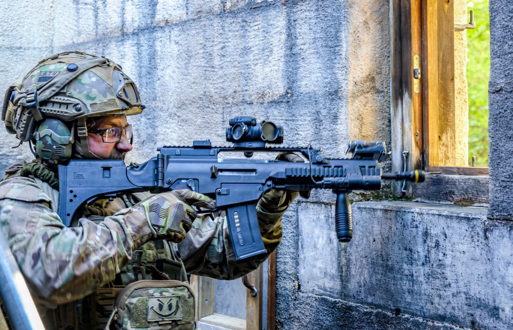 Views from the final battle of exercise Combined Resolve 26-07