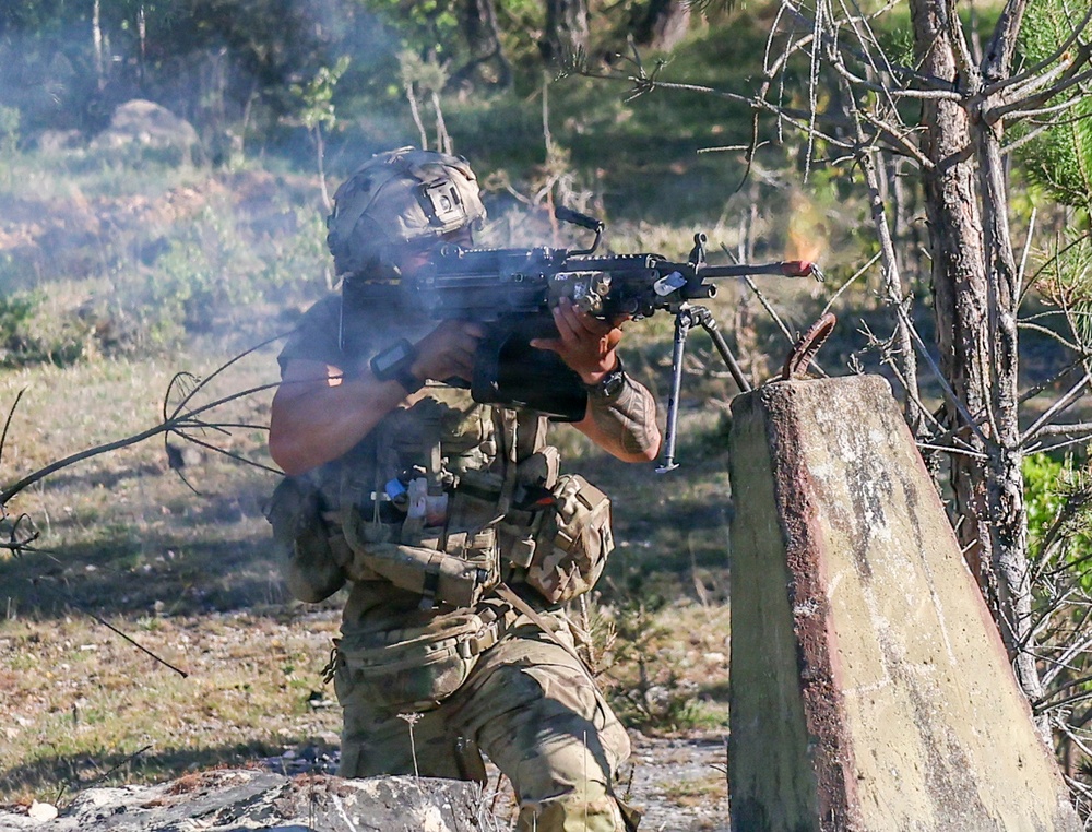 Views from the final battle of exercise Combined Resolve 26-07